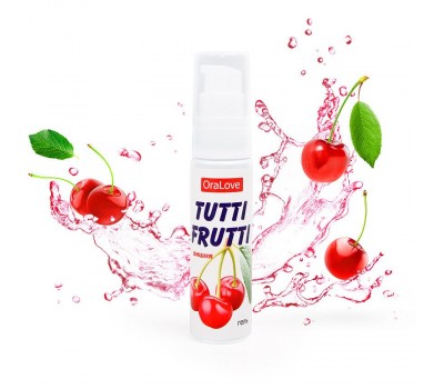 Оральный гель на фруктозе Tutti-Frutti вишня 30Г