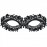 Маска - украшение на лицо «Black Mask A» от компании Obsessive, цвет черный